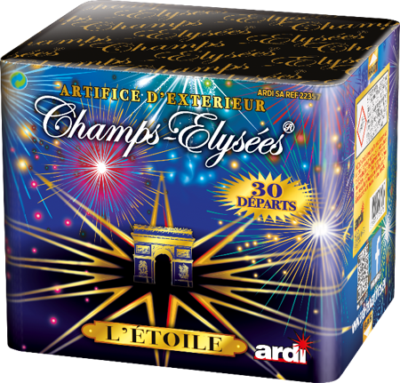 22357 COMPACT Champs-Elysées® L'ETOILE®30 Départs - Cal. 20mm