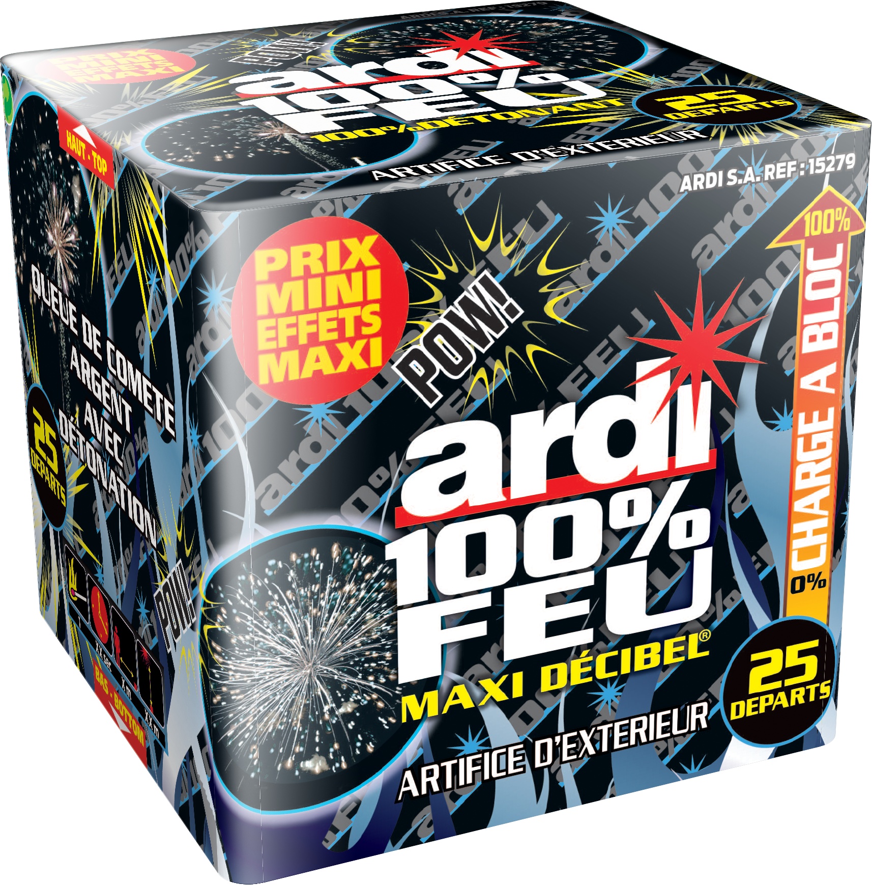 15279 - ARDI® 100% FEU MAXI DECIBEL®