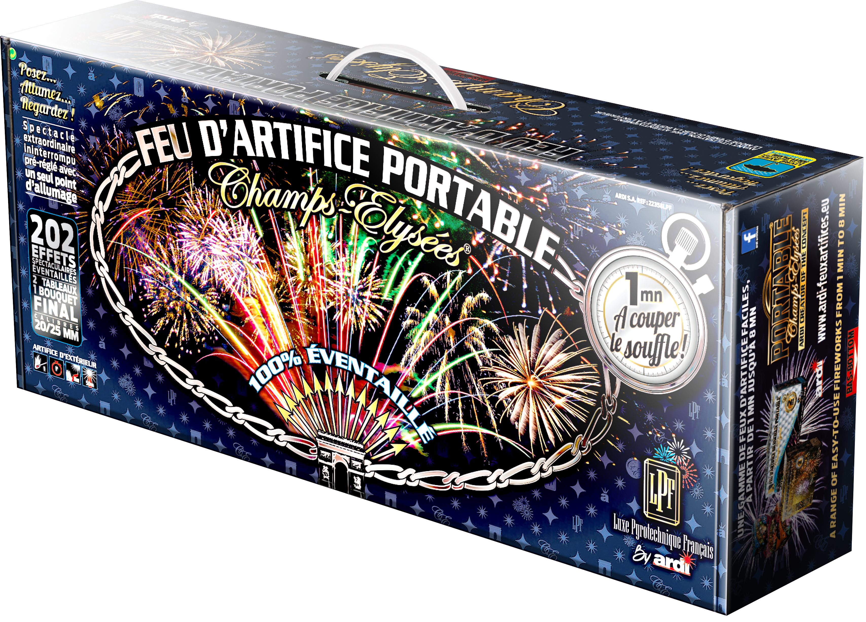 22358LPF - PORTABLE® LPF EVENTAILLE 1 MINUTE