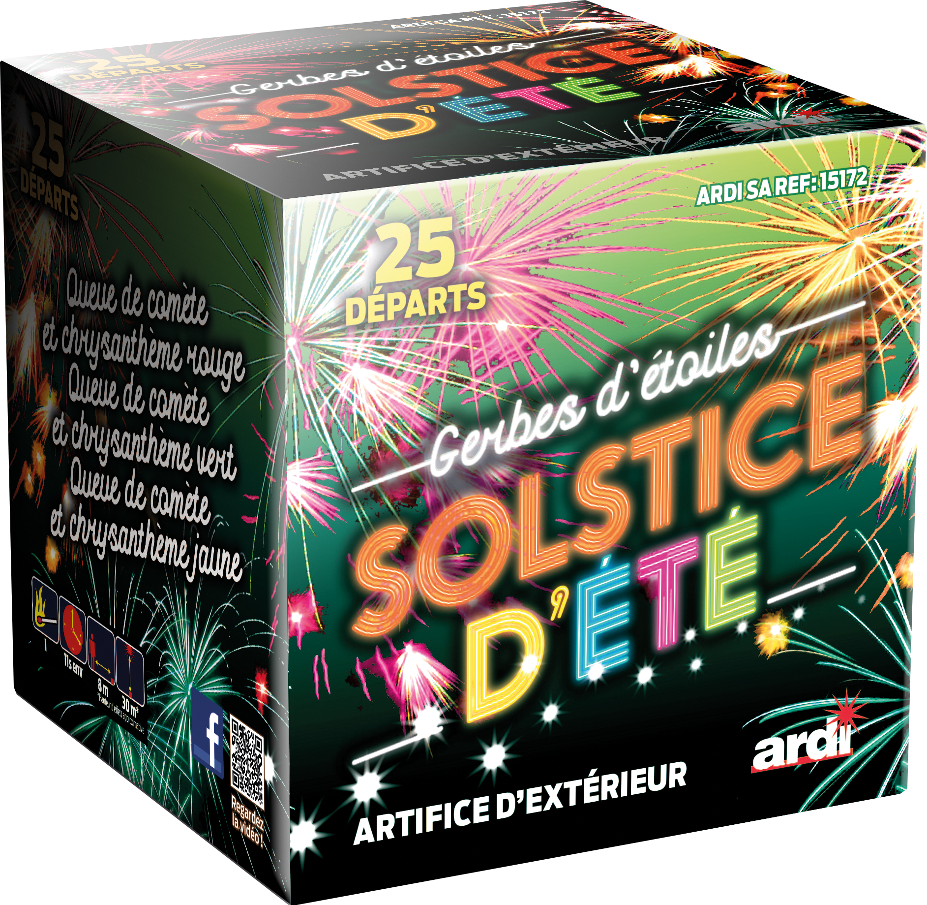 15172 - SOLSTICE D'ETE GERBE D’ÉTOILES® 