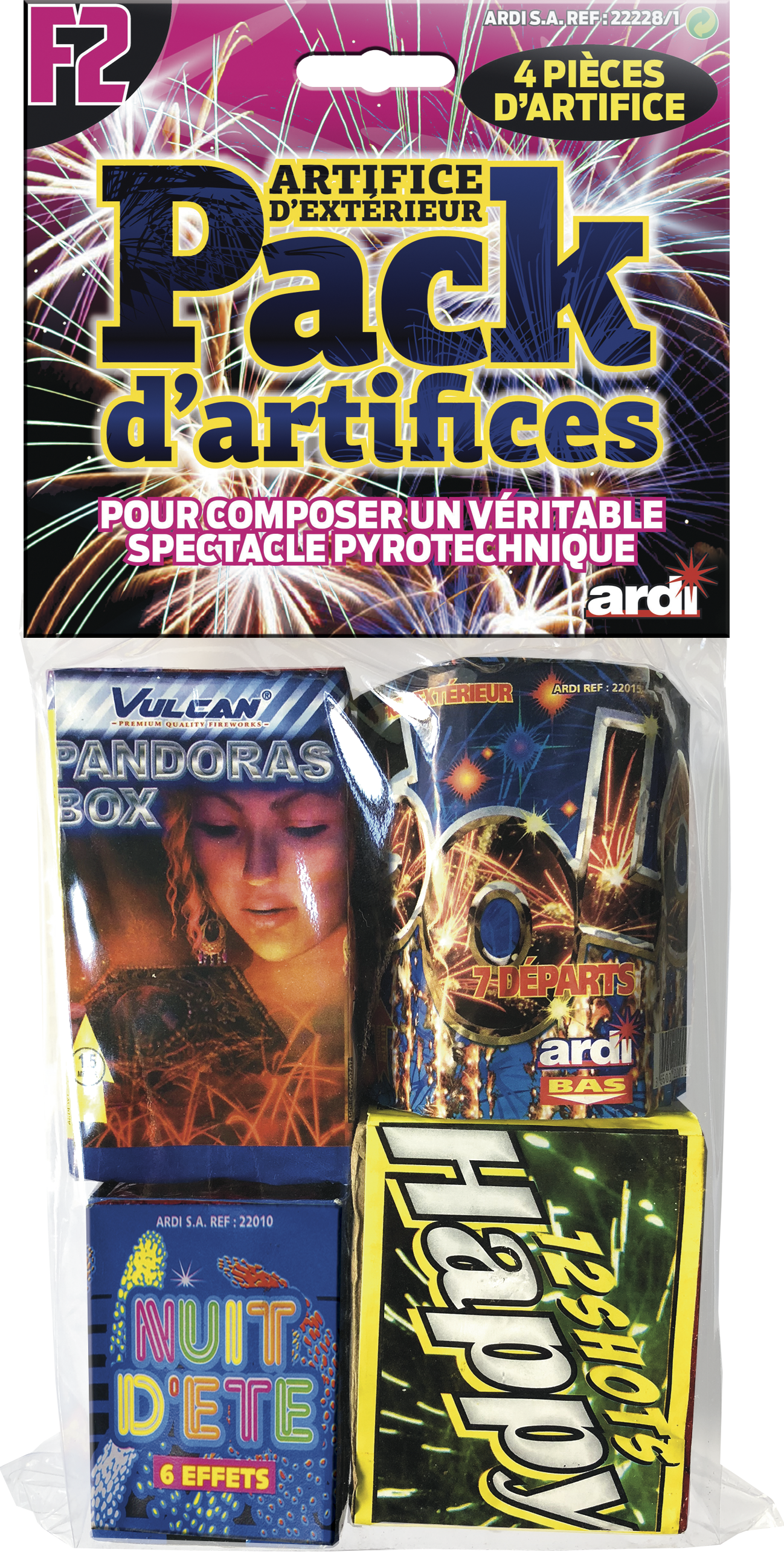 22228/1 - PACK D’ARTIFICES